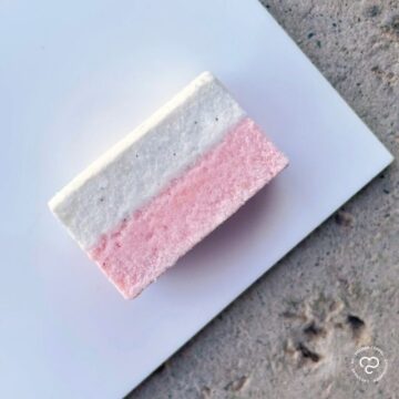 Vanilla & Strawberry Two-Layer Marshmallow