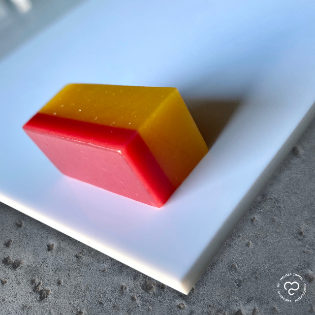Recipe: Two-Layer Raspberry and Exotic Fruit Caramel