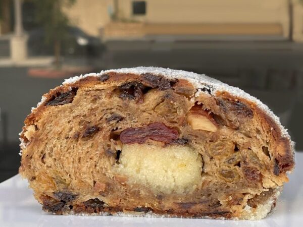 Recipe: Stollen with Macerated Dried Fruit and Marzipan Center