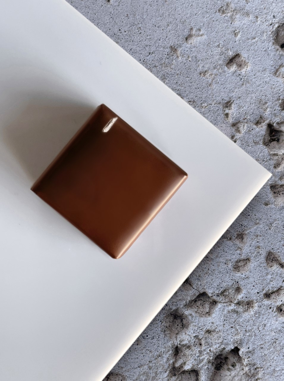 Sea Salt Caramel Ganache Enrobed Bonbons by Melissa Coppel