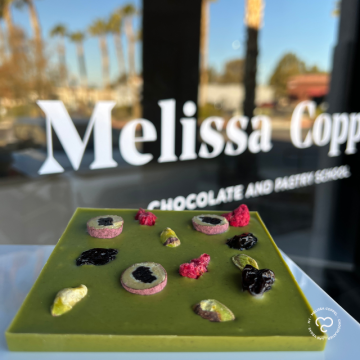 Vegan Pistachio Couverture Bars Recipe by Melissa Coppel